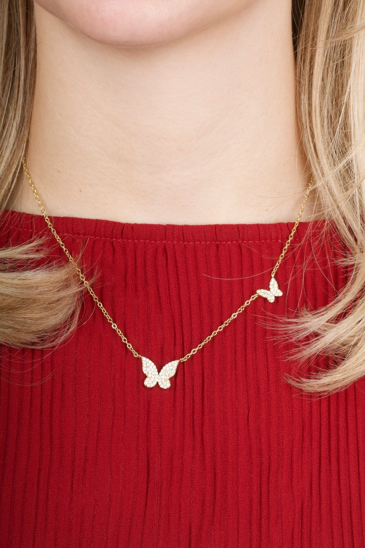 Butterfly necklace